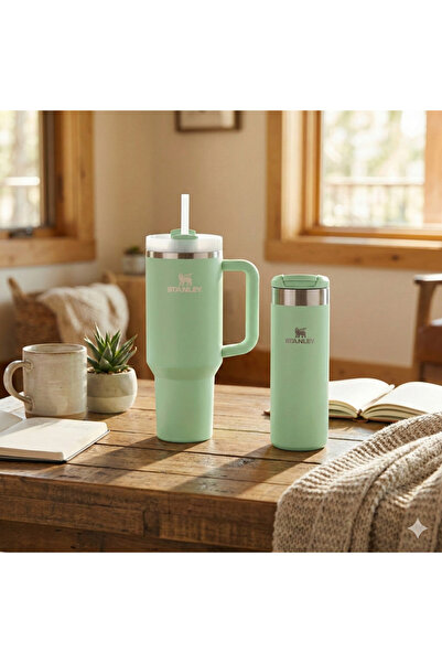 Stanley طقم ترمس ساخن وبارد كينشر 1.18 لتر وإيرولايت 0.47 لتر