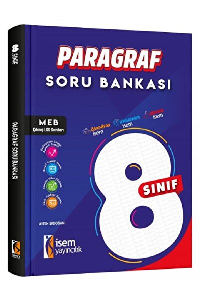 Efsane Yayınları 8.Sınıf İsem Yayınları Paragraf Soru Bankası / Maarif Modeli...