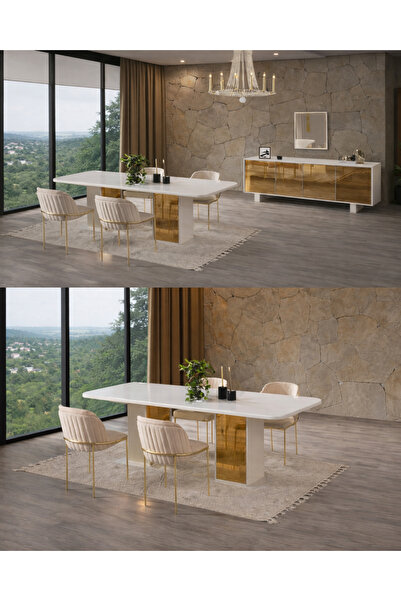 inegölmobilyası Napoli Yemek Odası Takımı