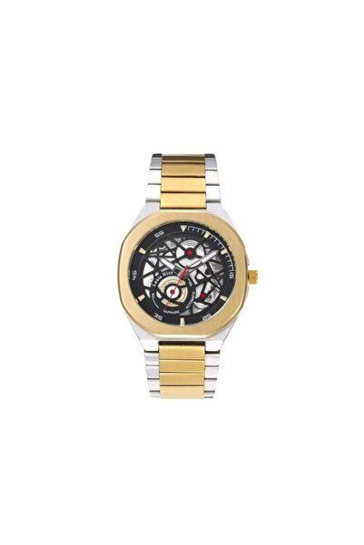 Louis Nice Louis Nice men's steel watch, silver and gold