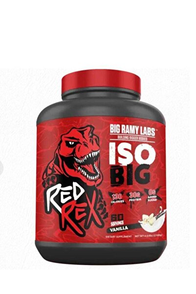 BIG RAMY LABS Red Rex Beef Mass, Vanilla Flavour, 6 lbs