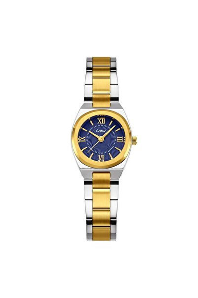 Cotier Women's silver and gold steel watch