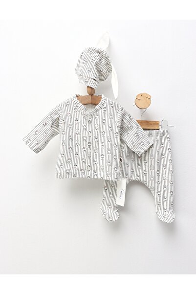 MiniKids 3-piece costume, Bunny Ears, with white 56 (0-1 months)