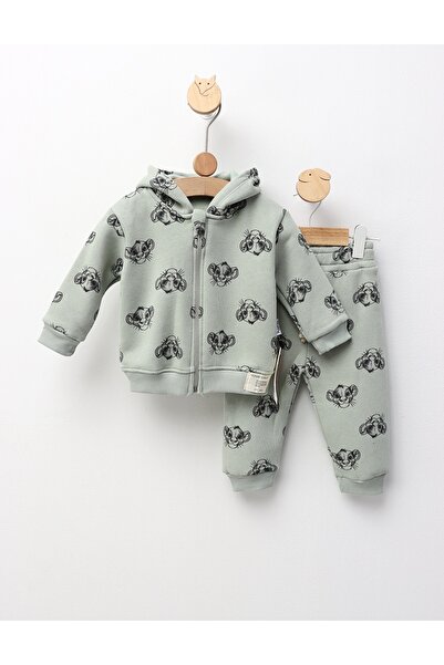 MiniKids 2-piece set Simba the Lion green model 86 (12-18 months)