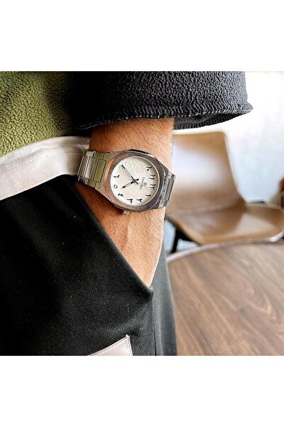 Louis Nice Louis Nice men's steel silver watch