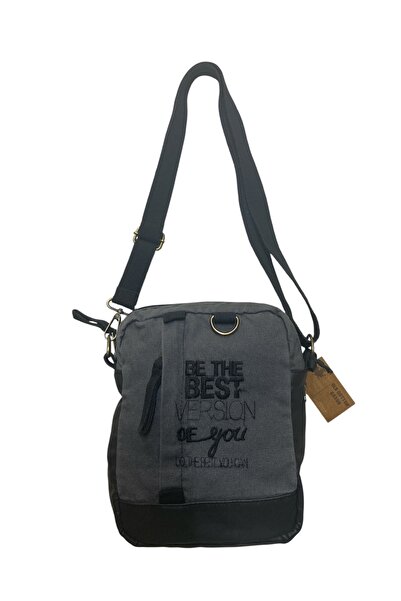 Old Cotton Vintage Small Casual Unisex Daily Crossbody Messenger Bag S Size 2...