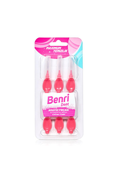 Benri Dent Arayüz Fırçası Pembe 0,40 mm