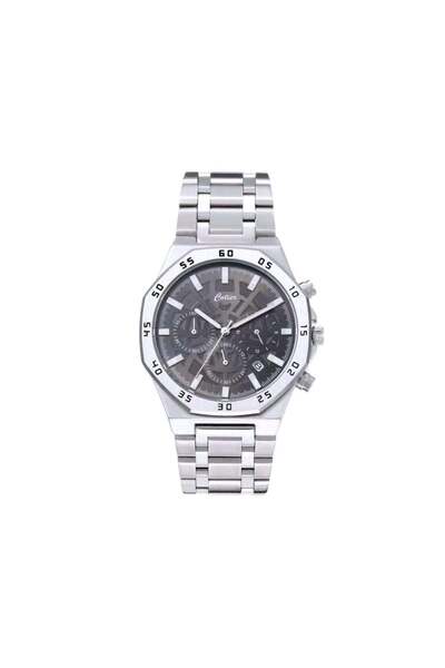 Cotier Couture men's steel watch in silver