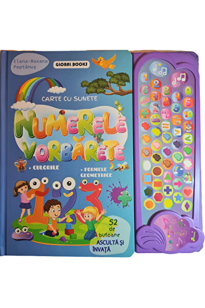 BOOKS Talking Numbers - Book with 52 sounds