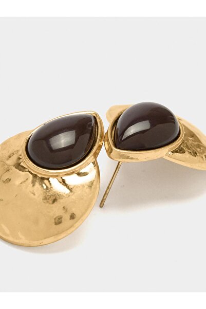 PARFOIS Resin Yuvarlak Küpe