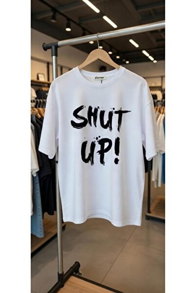 playwear  Printed Regular Fit 100% Cotton Black T-Shirt