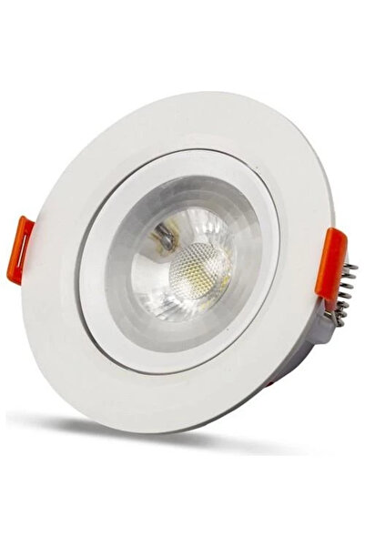Forlife 5W COB LED DÜZ SPOT BEYAZ KASA 6500K