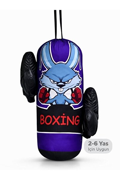 Tilda BSC. & Home Eldiven Hediyeli 2-6 Yaş Çocuk Boks Torbası Mini Spor Aktiv...