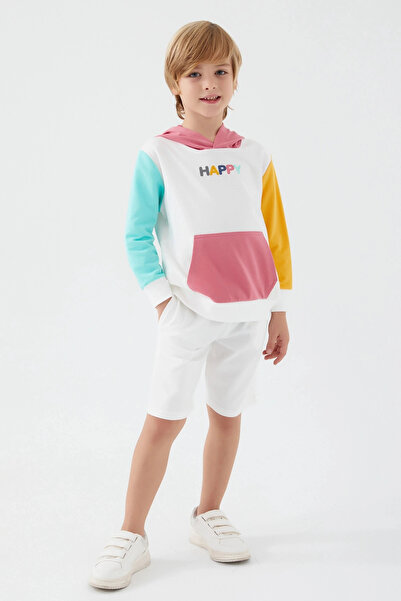 Rolypoly Men's child bermude set - cream