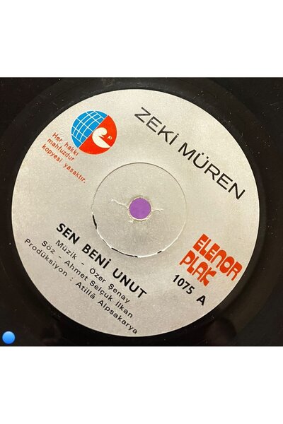 Zeki Müren - Sen Beni Unut / Hayat Harcadın Beni (Elenor Plak 1075)