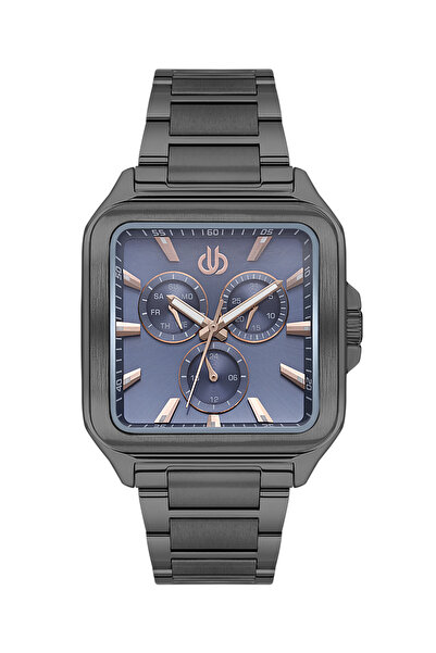 Bigotti Raffinato Black Stainless Steel Watch for Men BG.1.10677-5