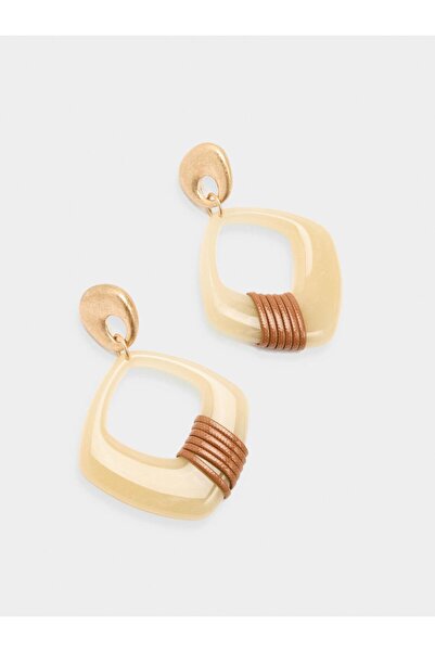 PARFOIS Resin Uzun Küpe