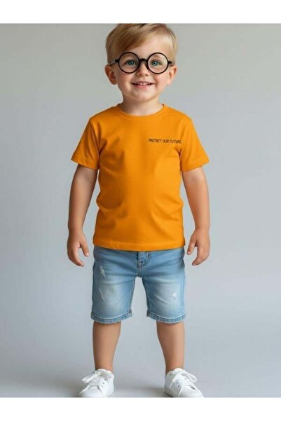 Zekids Baby Boy Cotton Printed T-shirt