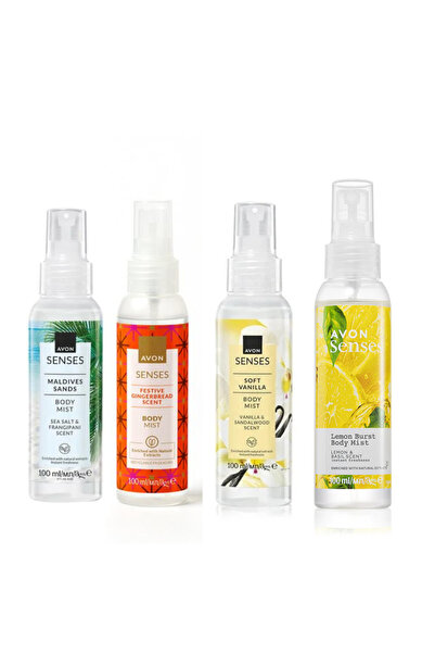 AVON set of 4 body sprays