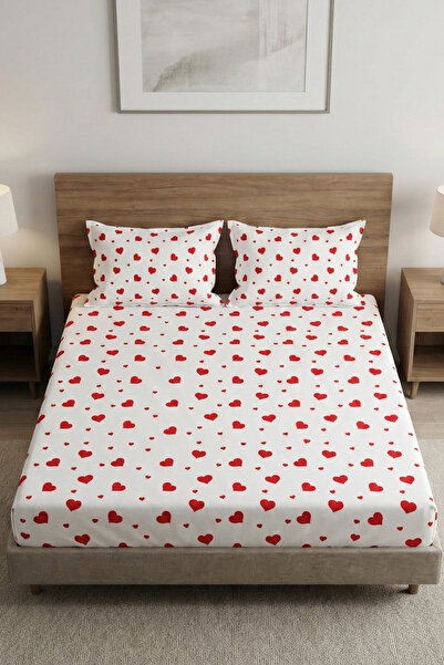 SULTANHOMEEE 100 Cotton Luxury Poplin Fabric Fitted Sheet |   Single/Double/K...