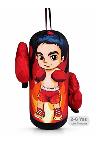 Tilda BSC. & Home Eldiven Hediyeli 2-6 Yaş Çocuk Boks Torbası Mini Spor Aktiv...