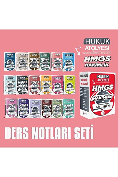 Dizgi Kitap 2026 Hukuk Atölyesi HMGS Hakimlik Çıkmış Soru Örnekli Ders Notlar...