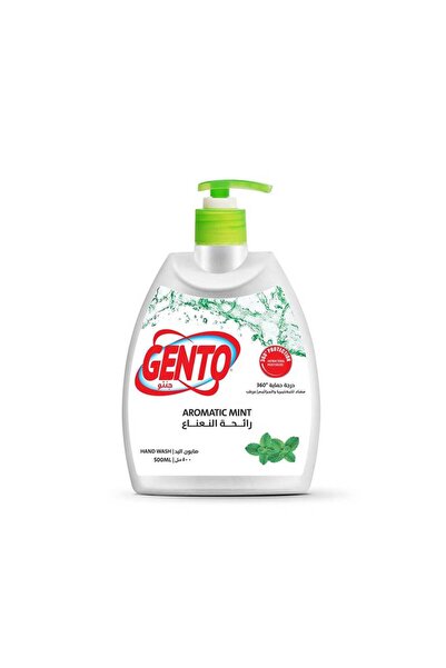 Gento Liquid Hand Soap Green Mint Scent 500ml