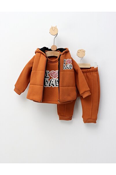 MiniKids 3-piece set I Love DAD brick 80 (9-12 months)