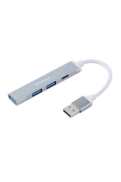 Techsuit USB Hub with 3x USB, 1x Type-C PolarisBridge H19