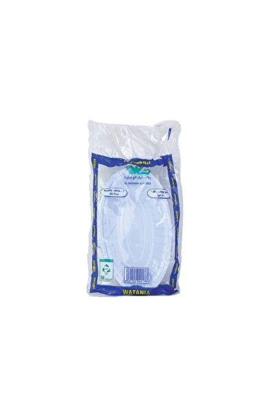 National Plastic Oval Plate No. 1