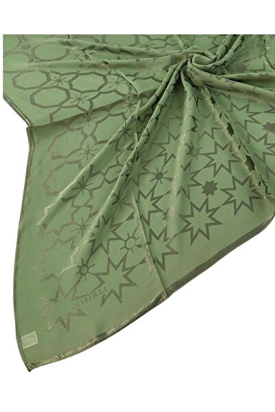 mim eşarp Egyptian Scarves Star Patterned Devore Scarf