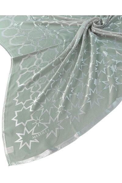 mim eşarp Egyptian Scarves Star Patterned Devore Scarf