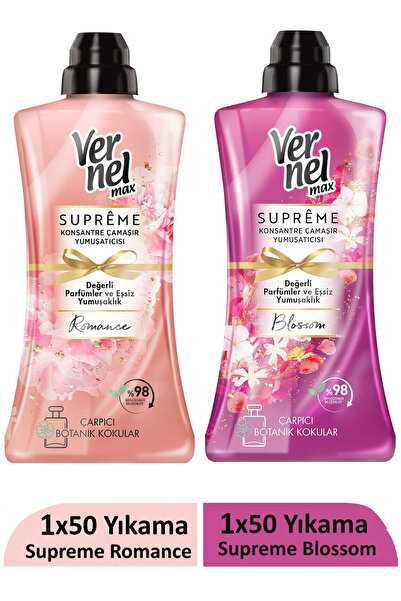 Vernel Max Supreme Romance 1.2L & Max Supreme Blossom 1.2L (2'li Set)
