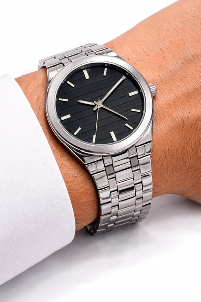 deppo market Stylish Design Steel Men's Watch