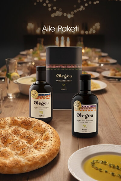 Olegea Aile Paketi Natürel Sızma Zeytinyağı, Memecik 500ml, Arbequina 500ml, ...