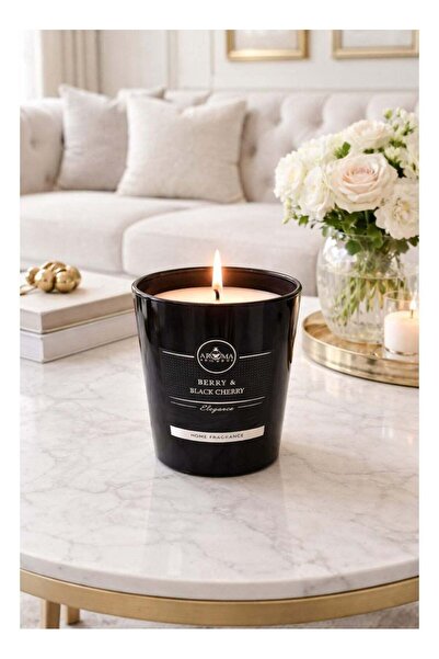 Aroma Berry Black Cherry Candle - A Touch of Luxury to Scent Your Home