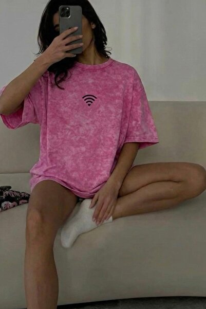 Noi Belis Washable Oversize Knitted T-Shirt Ss26Ts0014