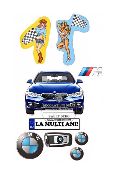 Decoratiuni Dulci Представете си cometibila bmw & дами - Decupat