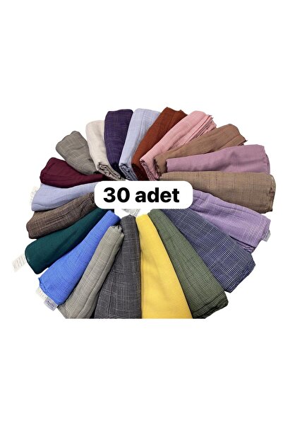 çiğdem eşarp شال ماسالسو الموزع 30 قطعة