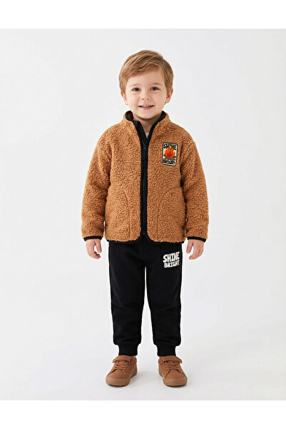 MiniKids Φόρμα Astrakhan, Shine Bright, καφέ 116 (5-6 ετών)