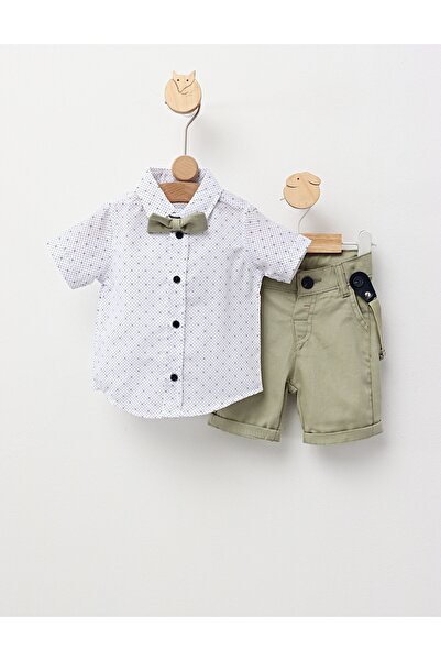 MiniKids Costumas elegant Eslemix Bebe MS verde 86 (12-18 luni)