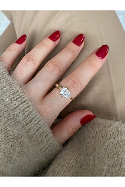 Pinery Jewels إصدار محدود - خاتم نسائي قابل للتعديل من الأسفل مرصع بأحجار كبيرة