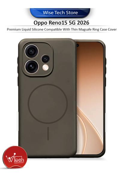 Wtech Oppo Reno15 5G 2026 Premium Liquid Silicone Compatible With Thin Magsaf...