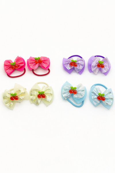 MakeWell Girl's Cartoon Character Rubber Hair Clip – Cute Figured Hair Clip