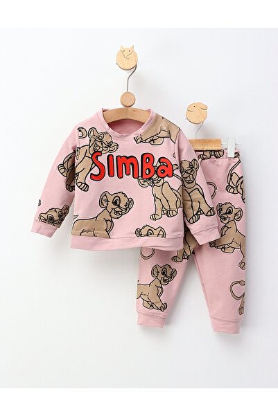 MiniKids Στολή Σίμπα του Λιονταριού, ροζ 92 (18-24 μηνών)