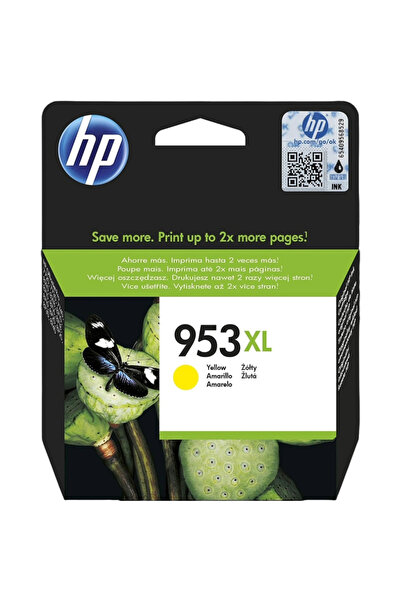 City Inks Genuine HP 953XL Ink Cartridge - Yellow (F6U18AE)