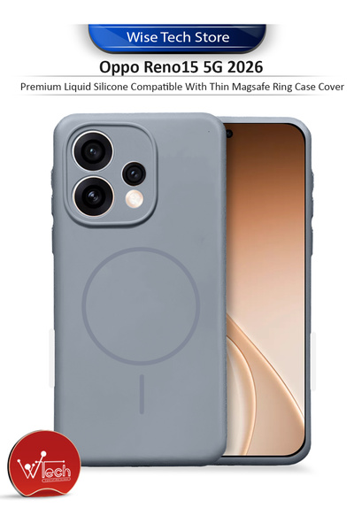 Wtech Oppo Reno15 5G 2026 Premium Liquid Silicone Compatible With Thin Magsaf...