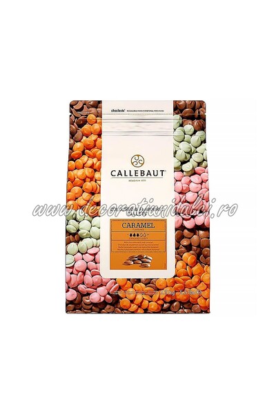 Decoratiuni Dulci Ciocolata cu lapte si aroma de caramel - 32.6% - Barry Call...