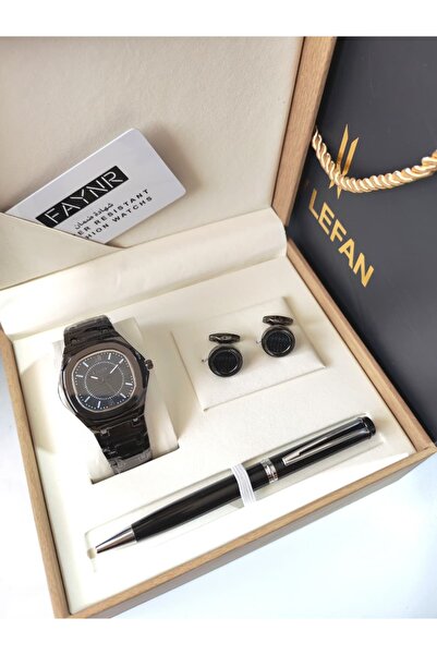 LV LEFAN Men's watch set from