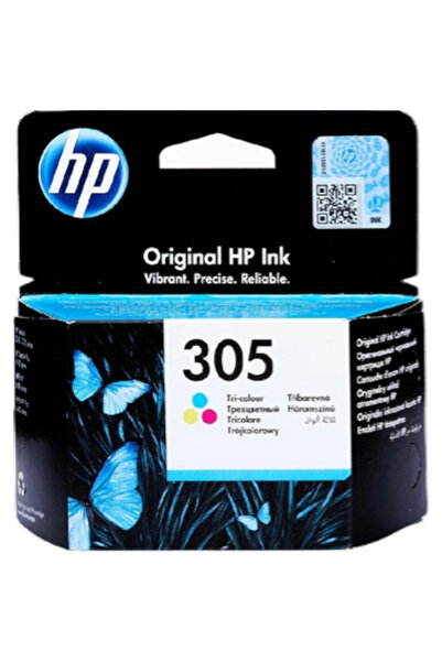 City Inks خرطوشة حبر سائل HP 305 أصلية - ثلاثية الألوان (3YM60AE)